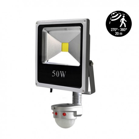 PROYECTOR LED CON SENSOR 10W