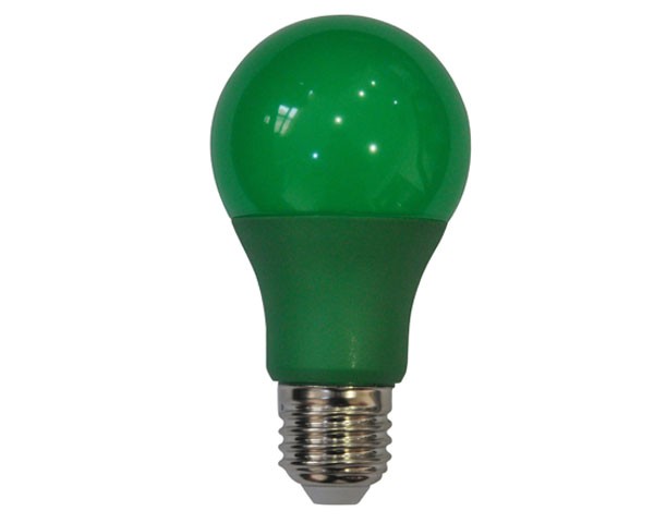 AMPOLLETA LED COLOR VERDE 6W E27