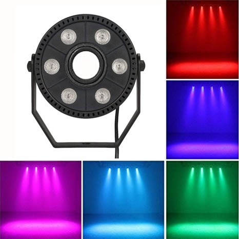 FOCO PARLANTE 6 LED RGB BLUETOOTH