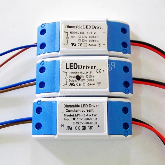 DRIVER LED TRANSFORMADOR 3W 6W 9W 12W 18W 24W 25W