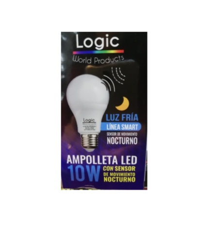 Ampolleta con sensor de movimiento